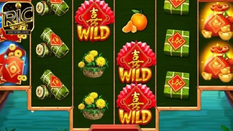 Sắc xuân chợ tết Ricwin