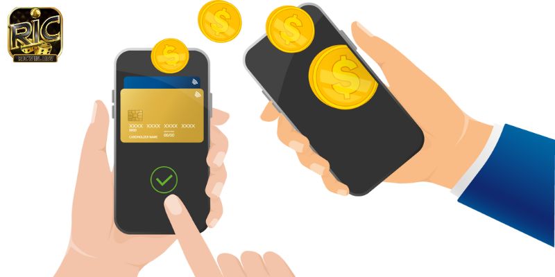Các Bước Rút Tiền Ricwin Qua Ví Điện Tử
