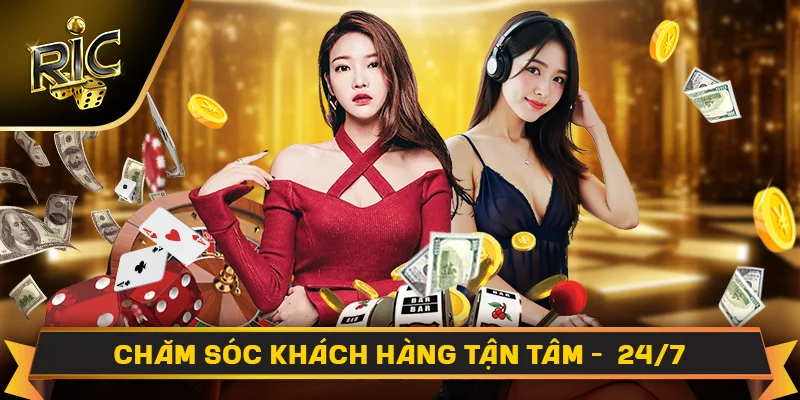 Ricwin chăm sóc khách hàng 24/7